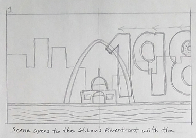 Storyboard Sketch Scene 1