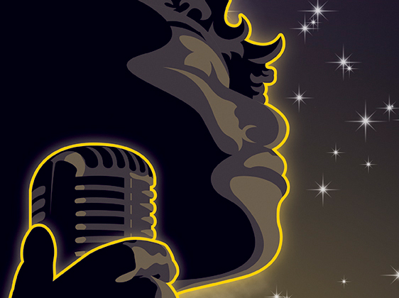 Neon Serenade Poster Art