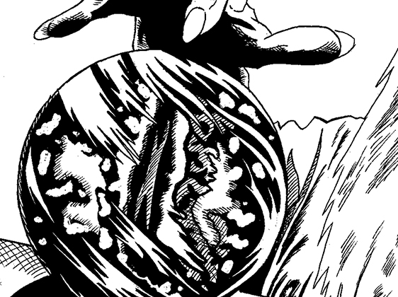 The Cheater Comic Panel